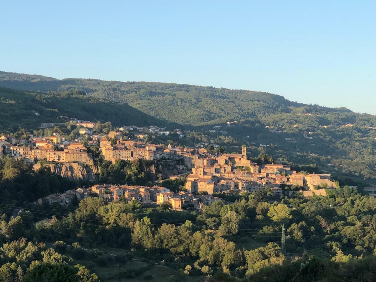 Vila Ca' Di Leo Santa Fiora Exteriér fotografie